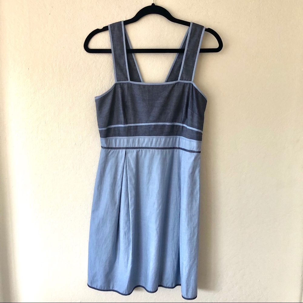 Donna Morgan Sleeveless 2-tone dress